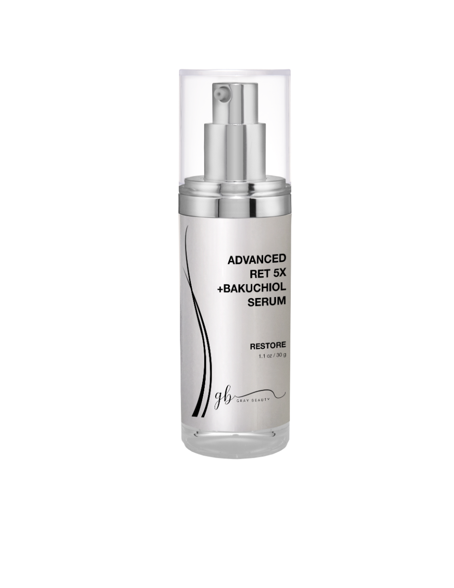 Advanced retinoid 5x and Bakuchiol serum